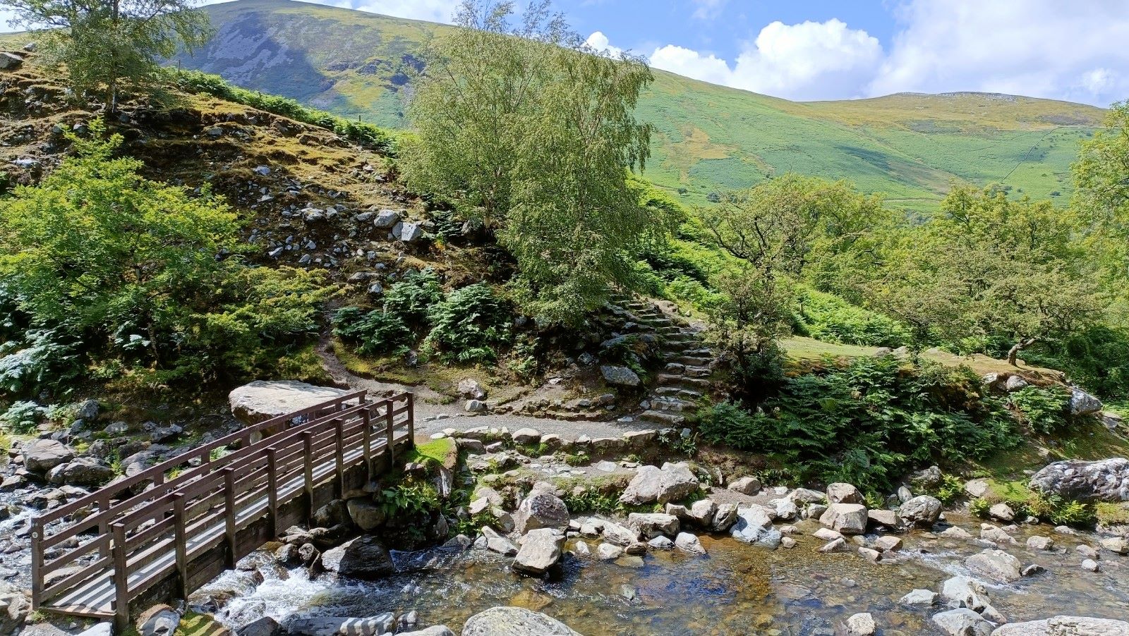 What's near Trefor to visit for day, Aber Falls Eryri Snowdonia National park